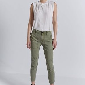 BNWT Current/Elliott Lace-Up Crop Pants Size 29